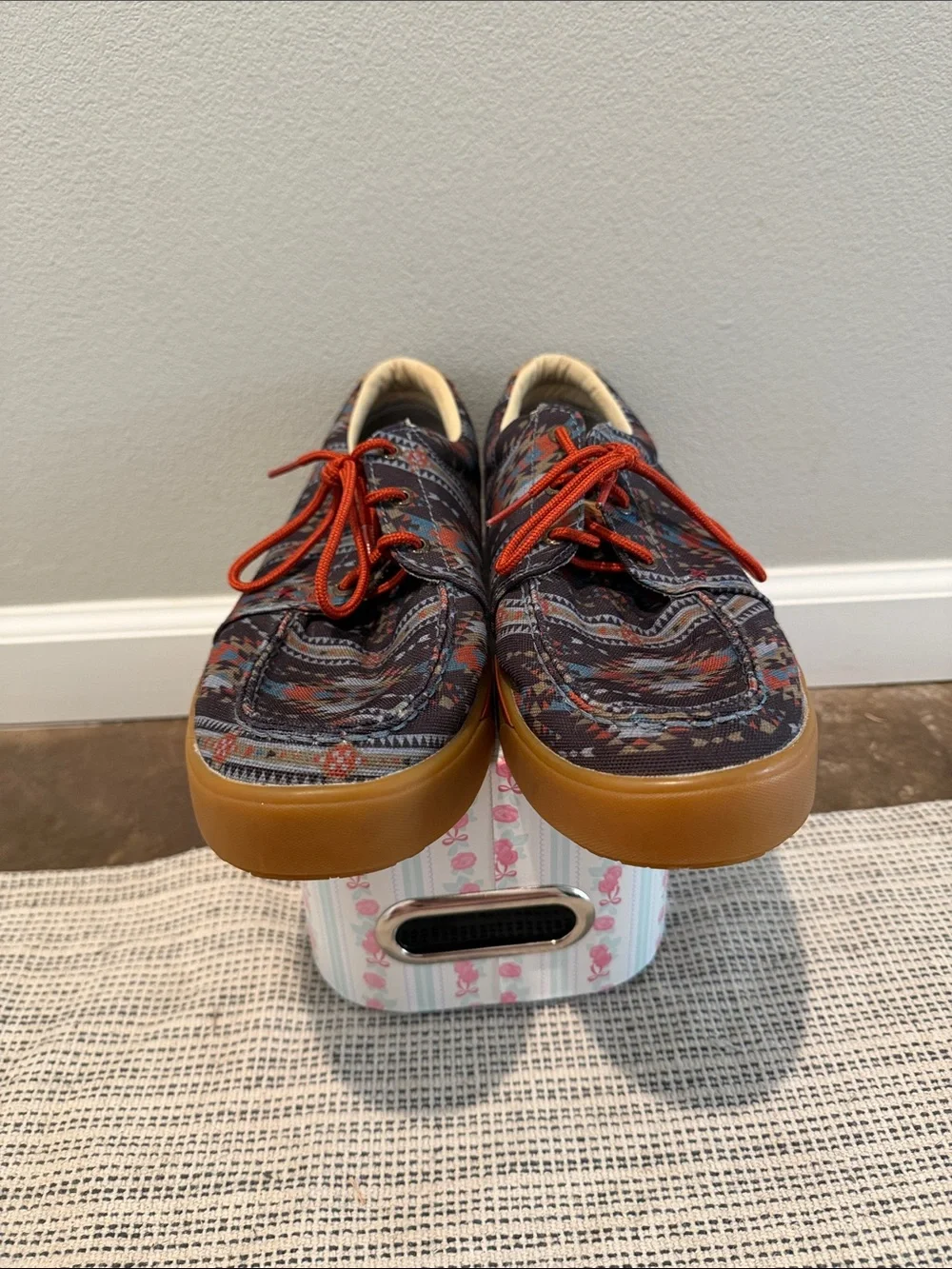 Men's HOOEY Patterned Casual Lace-Up Shoes